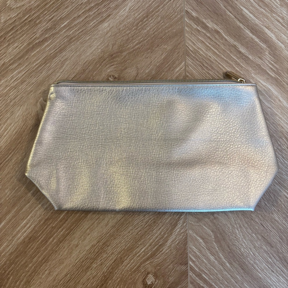 Tarte Gold Textured Pouch